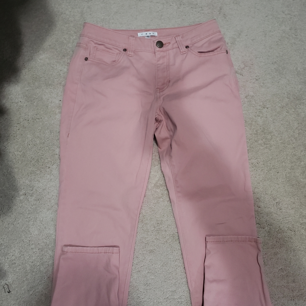 CAbi Nectar Pink Skinny Jean